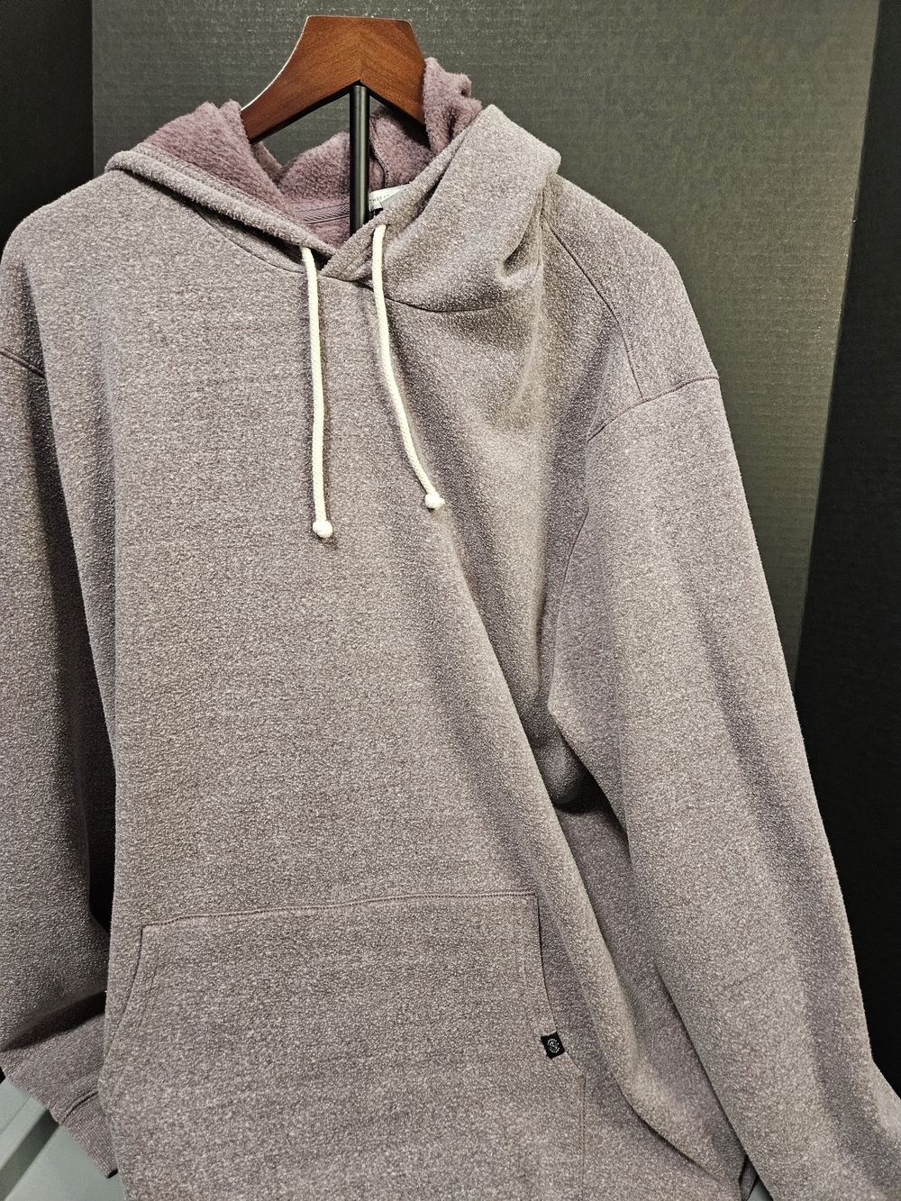 Threads 4 Thought Men's Hooded Pullover - Mauve